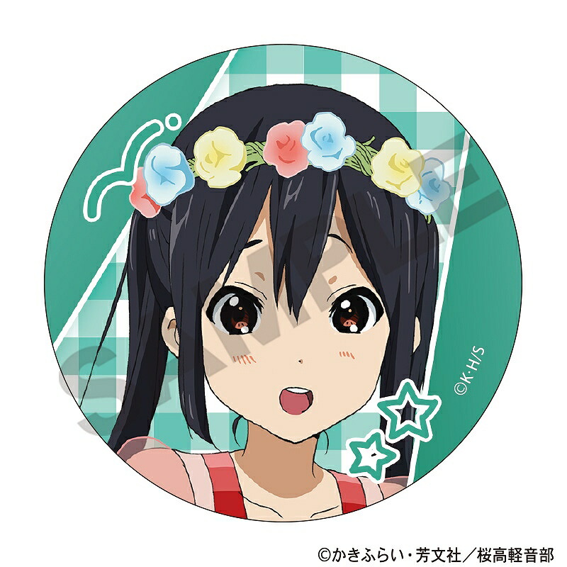 【予約商品12月中旬発送】けいおん！　缶マグネット＿中野 梓画像