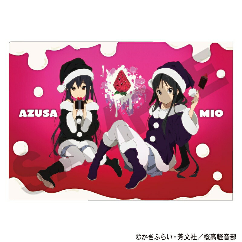 【予約商品12月中旬発送】けいおん！　シングルクリアファイル＿いちごクリーム画像