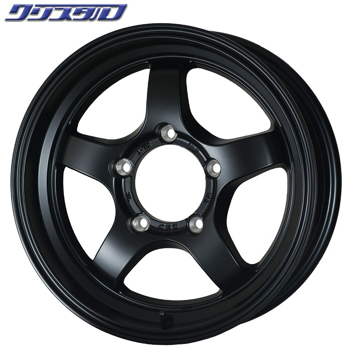 即納 4本セット CST ゼロワンハイパーS 16インチ 5.5J -20 ホール数:5 PCD:139.7 フラットブラック DOALL ドゥオール CST ZERO-1 HYPER S 1655-20 5/139.7 FBK ジムニー JB64W/23W オーバーフェンダー仕様用|カー用品 クリスタル 店