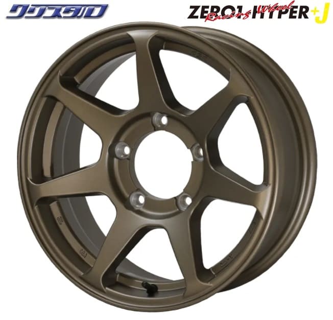 4本セット CST ゼロワンハイパー+J 16インチ 6J ±0 ホール数:5 PCD:139.7 ブロンズ DOALL ドゥオール ZERO-1 HYPER +J 1660±0 5/139.7 ジムニーシエラ JB74W 用