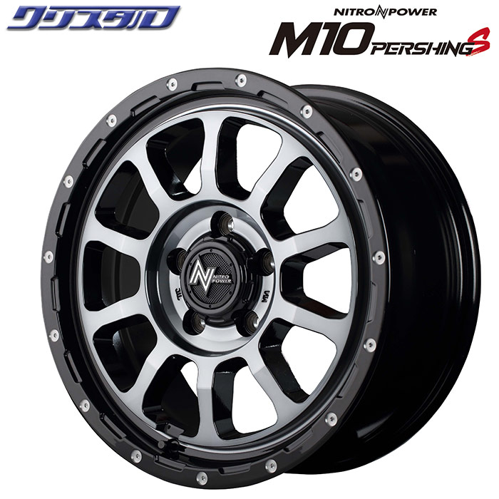 楽天市場】MID ナイトロパワー M10パーシングJ 16インチ 5.5J +