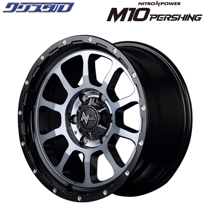 楽天市場】新品 ナイトロパワー M10パーシングS 1770+42 5/114
