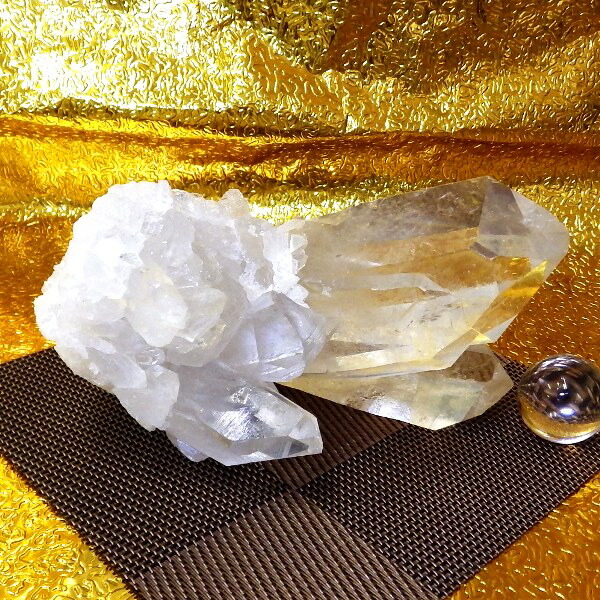 楽天市場】【水晶原石】 ブラジル産最高品質 水晶原石クラスター・水晶