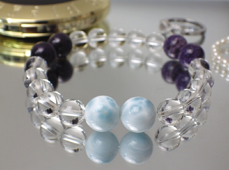 楽天市場】【3大ヒーリングストーンの充実＆贅沢配列】 チャロアイト