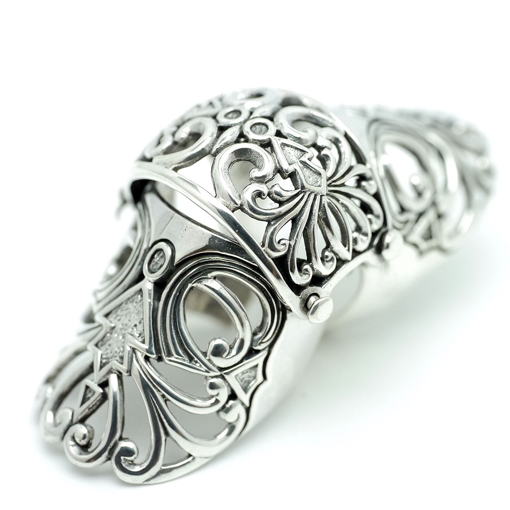 アーマー　リング　925 西洋　19.5-20号位 whoseA 指輪 リング 「silver925」Armor Ring/アーマーリング