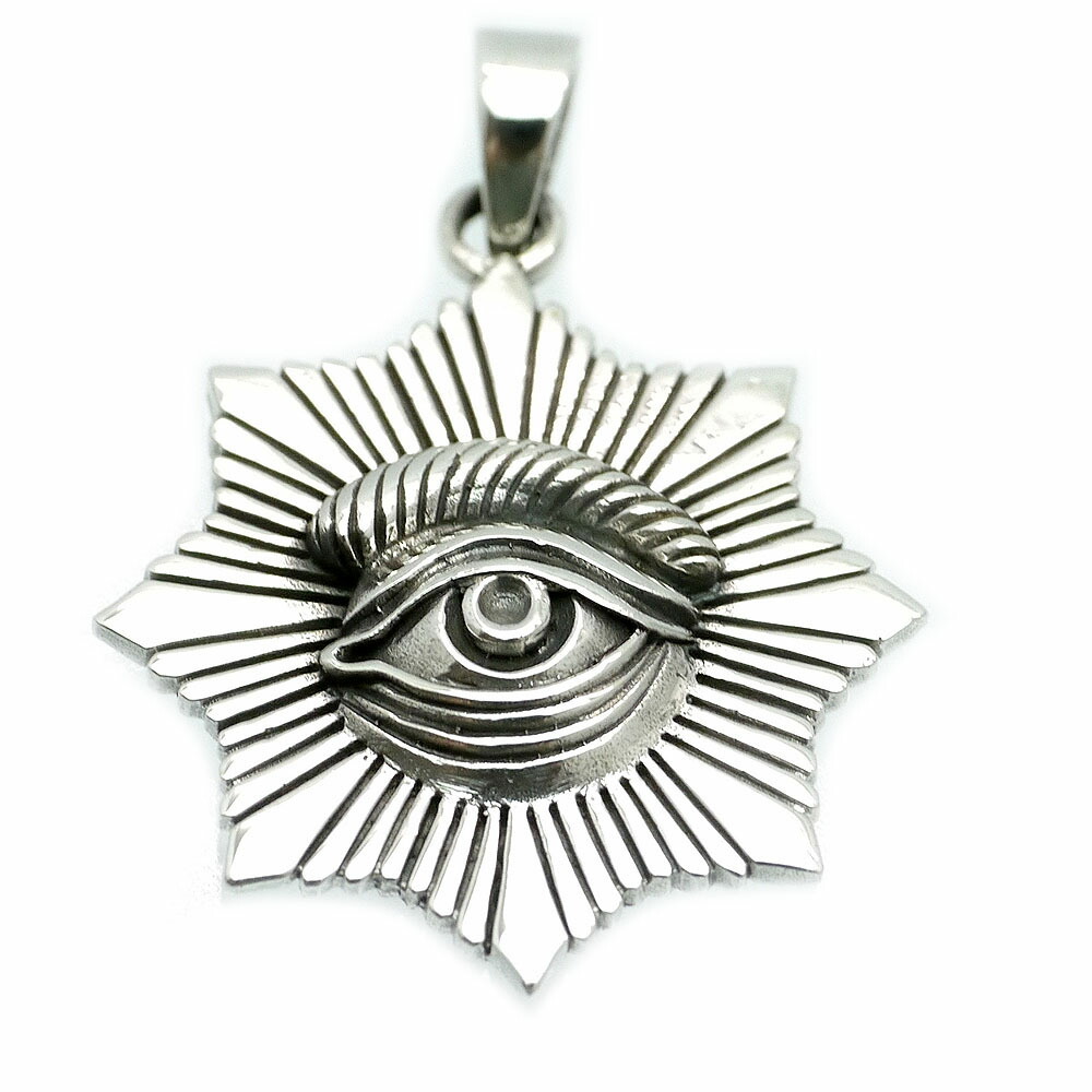 全てを見透かすプロビデンスの目秘密結社 silver925 シルバーコンチョ 全てを見透かすプロビデンスの目秘密結社 silver925 シルバー