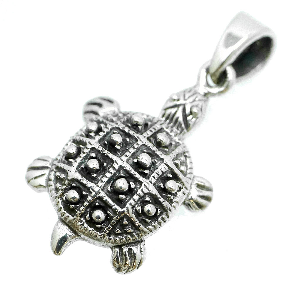 THOMAS SABO CHARM CLUB ペンダントトップ 亀　タートル Thomas Sabo 2 Charm Pendant Turtle with Blue Stones 925