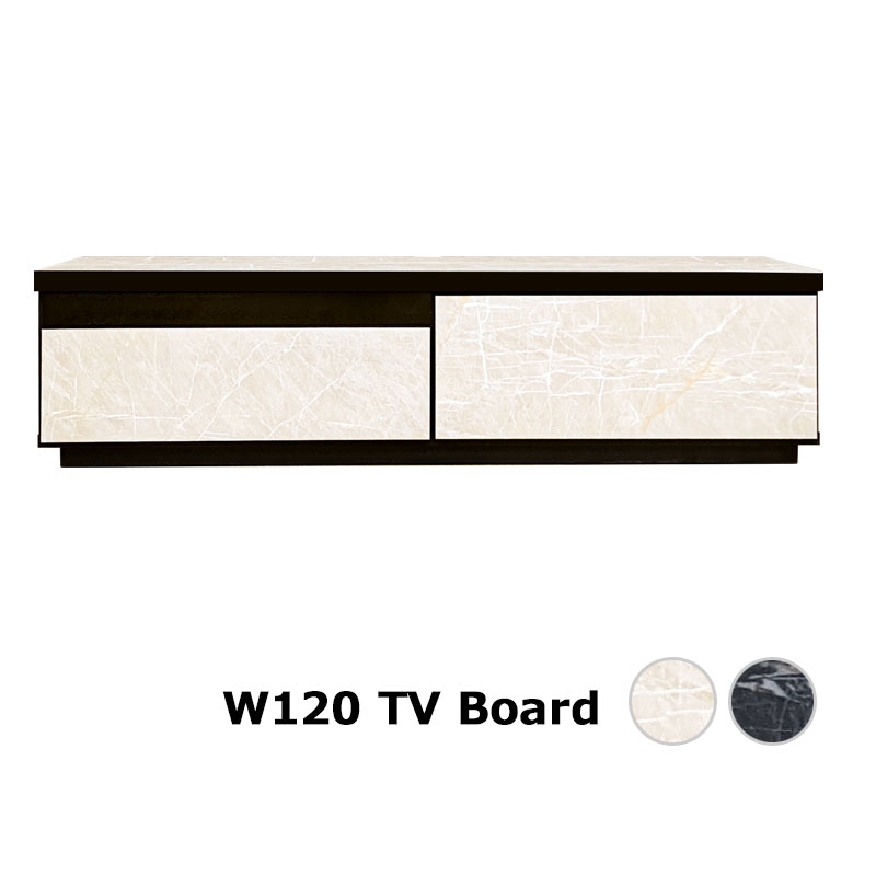 楽天市場】テレビボード 120 テレビ台 120cm 完成品 北欧 石目調 