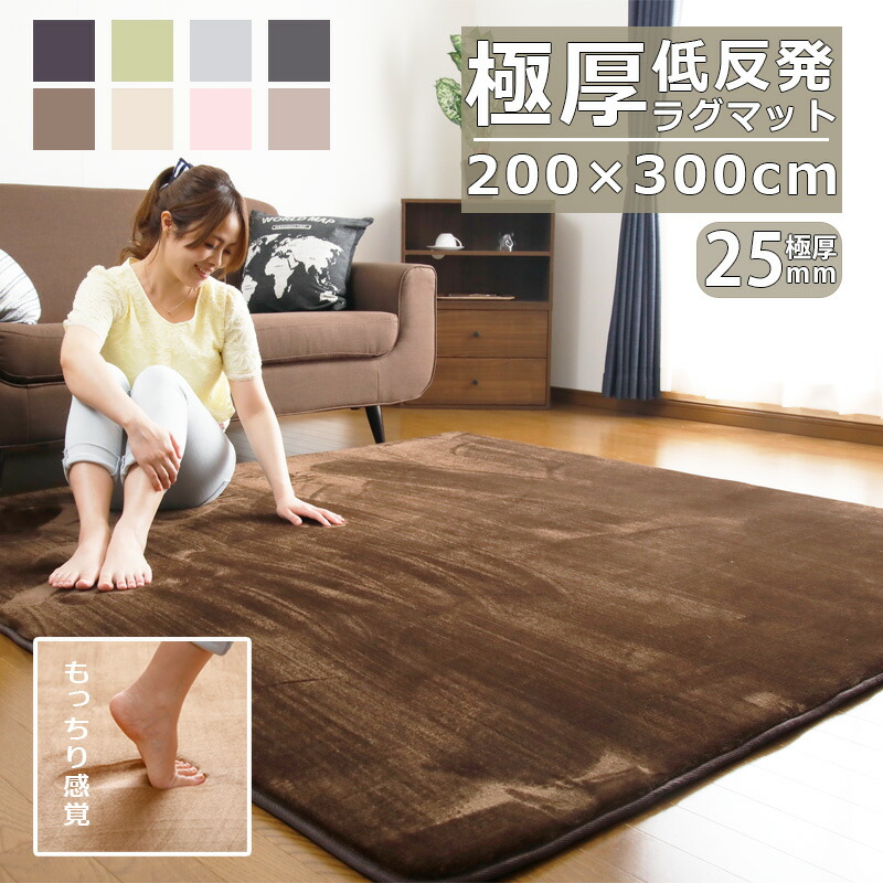 【百貨店SALE 5％offクーポン券別れ別れ中】 引っ敷き 低手向かい 極厚25粍 200×300糎 朦朦たる 上滑り打ち切り 引っ敷き 引っ敷き 熱っぽい引っ敷き相応う リビング オール季節 北欧 今めかしい 防音つや消し 厚め 矩形 1人生活様式 身寄り 新遣って行く