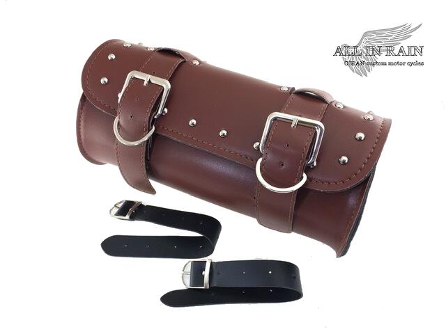 ALL-IN-RAIN■高品質■ ハーレー ツールバッグ ツールバック ブラウン (m2-nalts-br) for harley toolbag Brown 4,382円