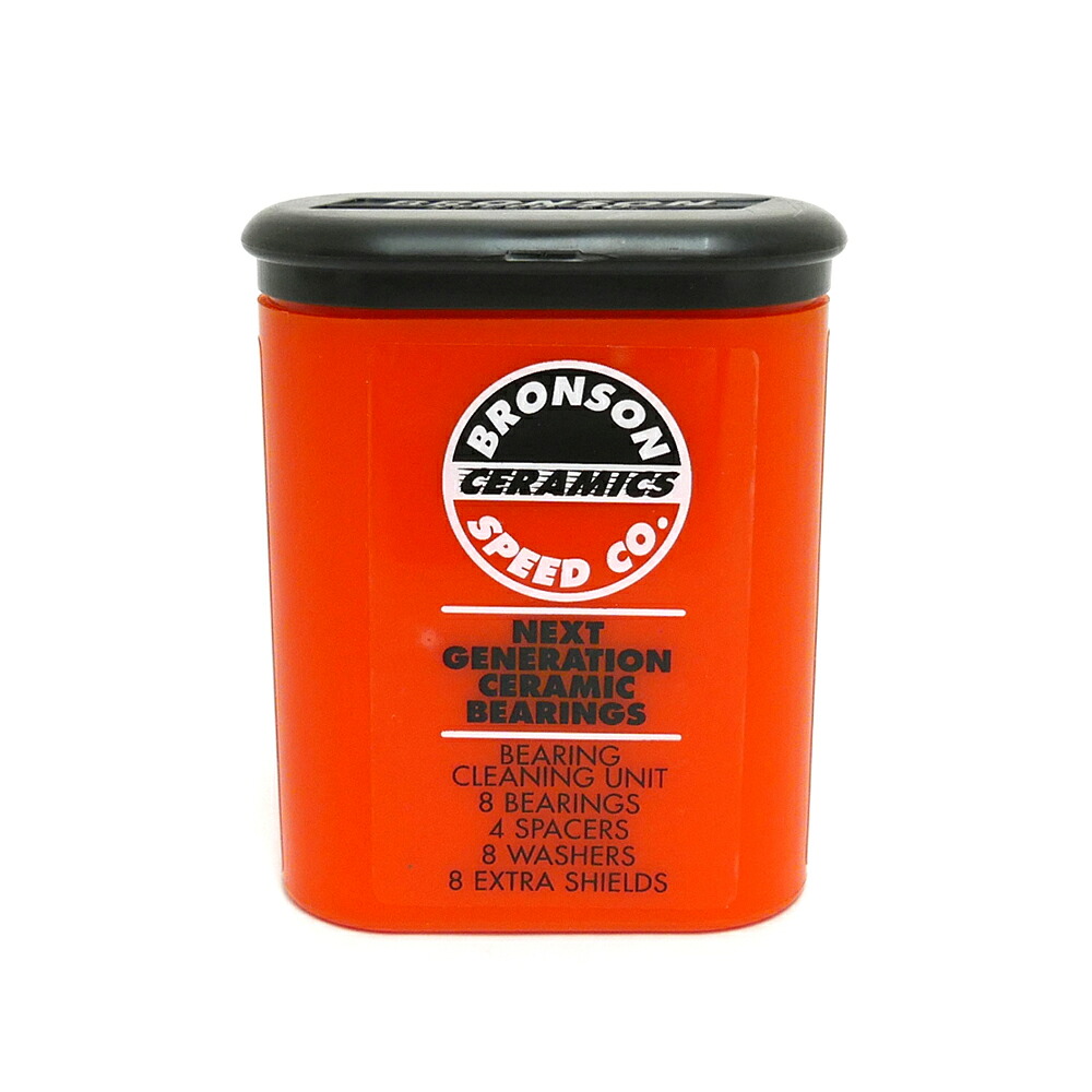 BRONSON BEARING ブロンソン ベアリング CERAMICS オイルタイプ スケートボード スケボー｜スケートボードのCALIFORNIASTREET