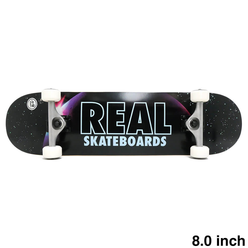 楽天市場】REAL リアル スケートボード コンプリート 8.0inch 完成品