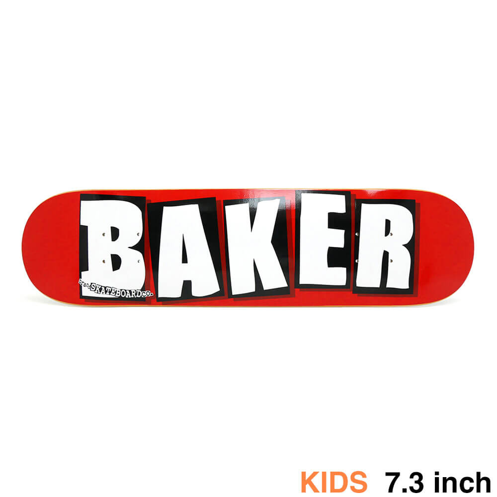 楽天市場】BAKER ベイカー BLAND LOGO DECK 7.3 ブランド ロゴ