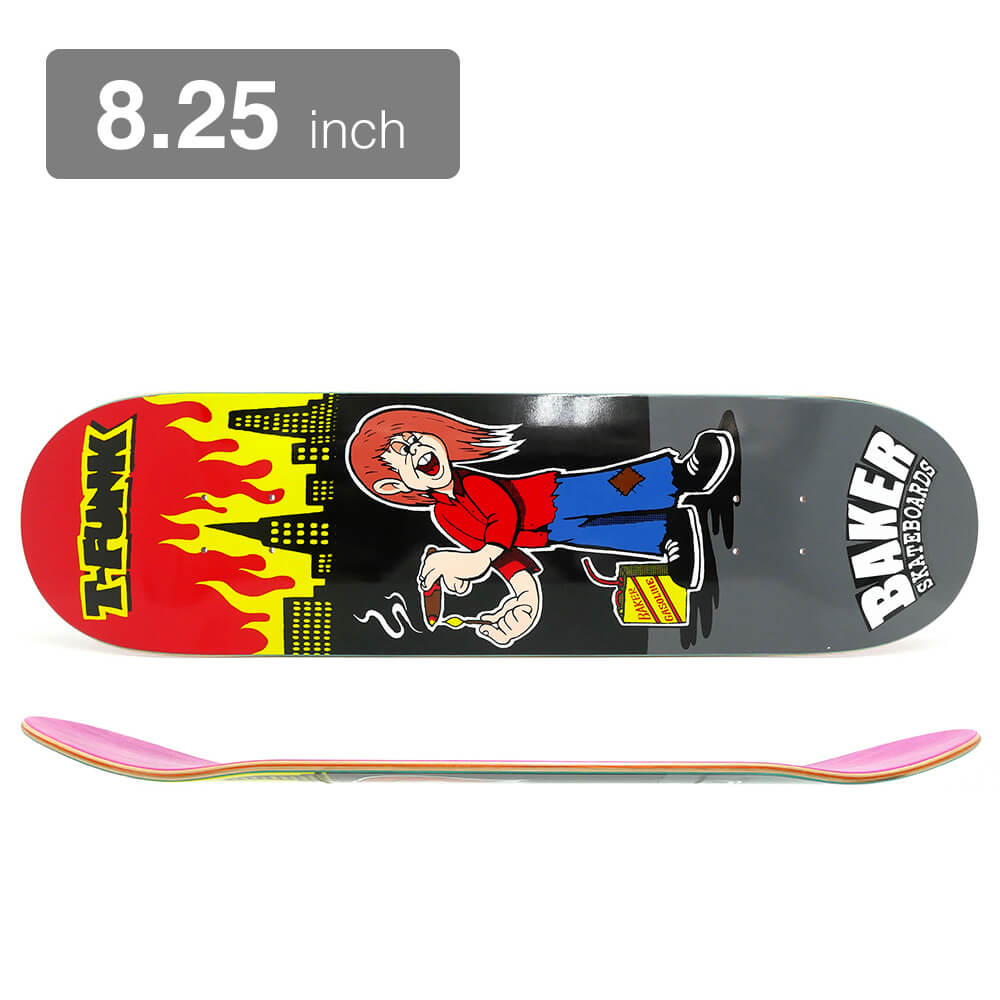 BAKER SKATEBOARDS デッキ　8.25 「はのそのに」 Baker Brand Logo Black & White 8.25