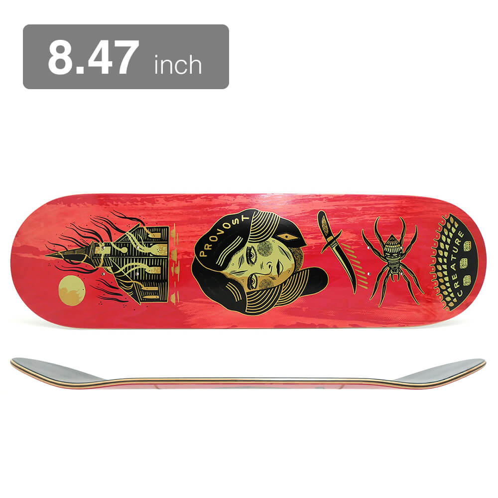 CREATURE デッキ 8.58 × 31.11 正規輸入品 楽天市場】クリーチャー CREATUREスケボー デッキ 8.58 CRETE