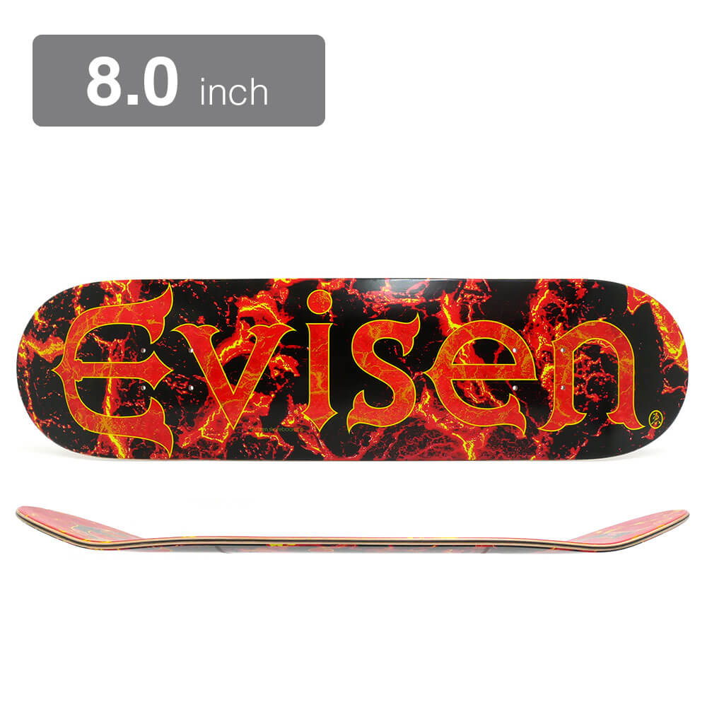 【お得！】EVISEN デッキ 8.38インチ　デッキテープ付き EVISEN エビセン スケートボード デッキ SHINPEI UENO DECK 8