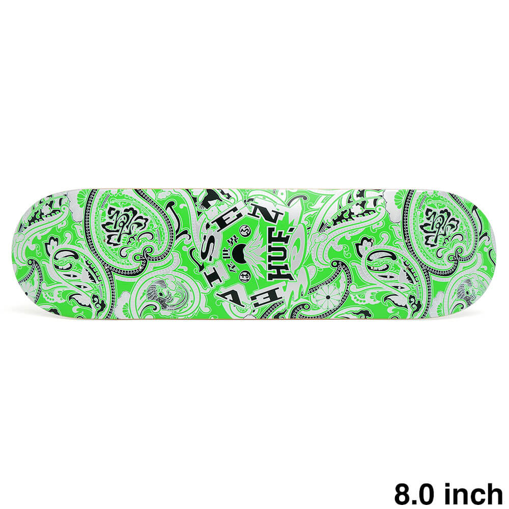 楽天市場】EVISEN DECK エビセン デッキ HUF X EVISEN PAISLEY 8.25