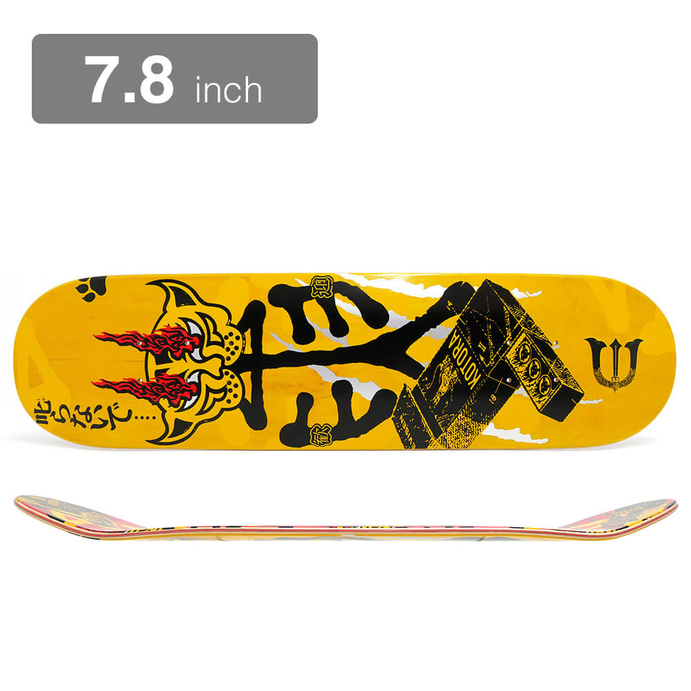 KROOKED デッキ スケートボード gonz クルーザー DECK 7.3 ZIP