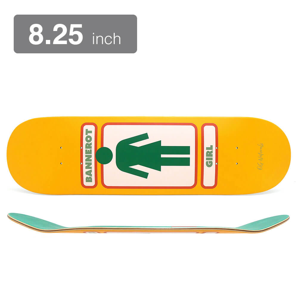 Girl Rick McCrank スケートボードデッキ 8インチ Girl McCrank Gridbox Twin 8.25