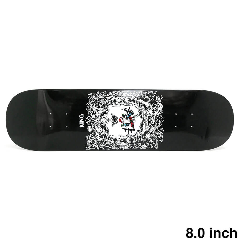 楽天市場】KING DECK キング デッキ TEAM RHYTHM 8.0 スケートボード