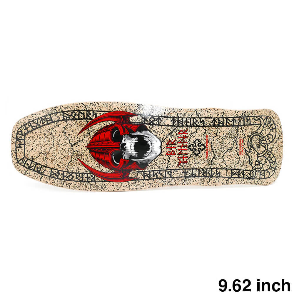 POWELL PERALTA DECK パウエルペラルタ 甲板 PER WELINDER NORDIC SKULL CLASSIC NATURAL 9.62 滑るゲーム盤 スケボー