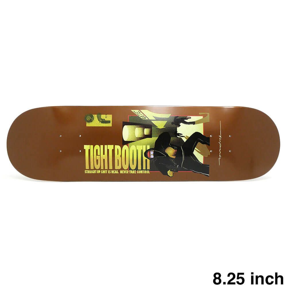 TIGHTBOOTH（TBPR）DECK タイトブース デッキ TEAM RUN 8.25 スケートボード スケボー｜スケートボードのCALIFORNIASTREET