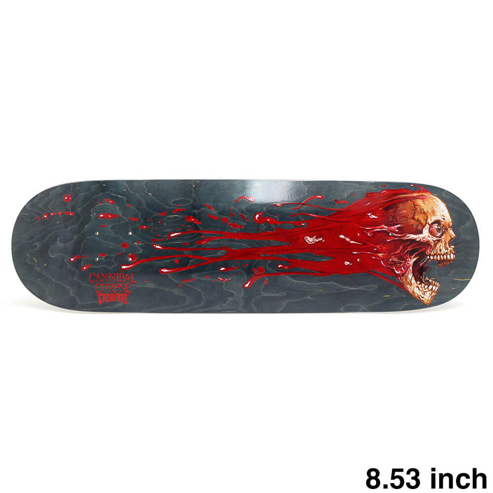 CREATURE DECK クリーチャー デッキ TEAM CANNIBAL CORPSE SKULL & BLOOD 8.53 スケートボード スケボー｜スケートボードのCALIFORNIASTREET
