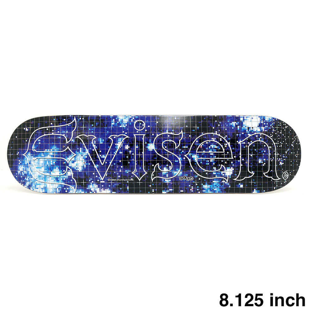 EVISEN DECK エビセン デッキ TEAM EVI-LOGO COSMO CAMO 8.125 スケートボード スケボー｜スケートボードのCALIFORNIASTREET