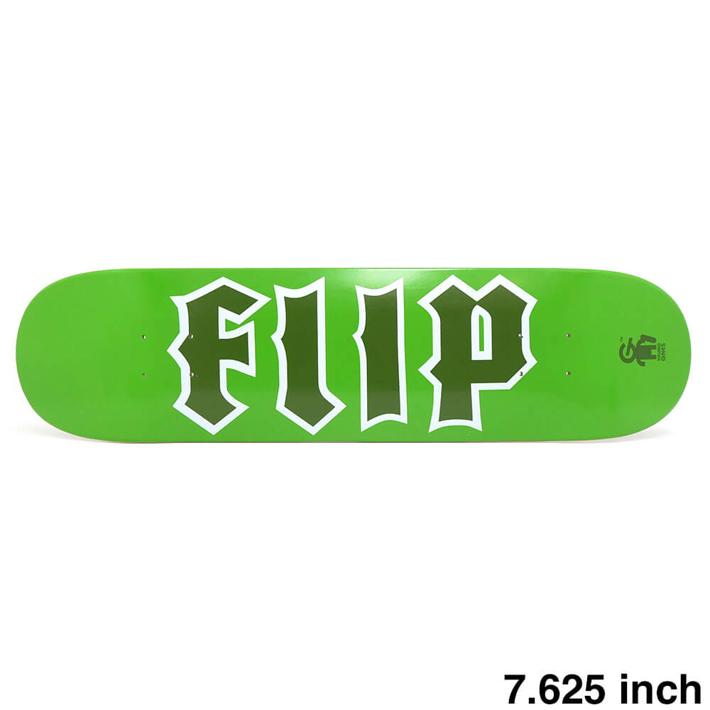 FLIP DECK フリップ デッキ TEAM YOUNG ONE CANCELLED GREEN 7.625 スケートボード スケボー｜スケートボードのCALIFORNIASTREET 10,296円