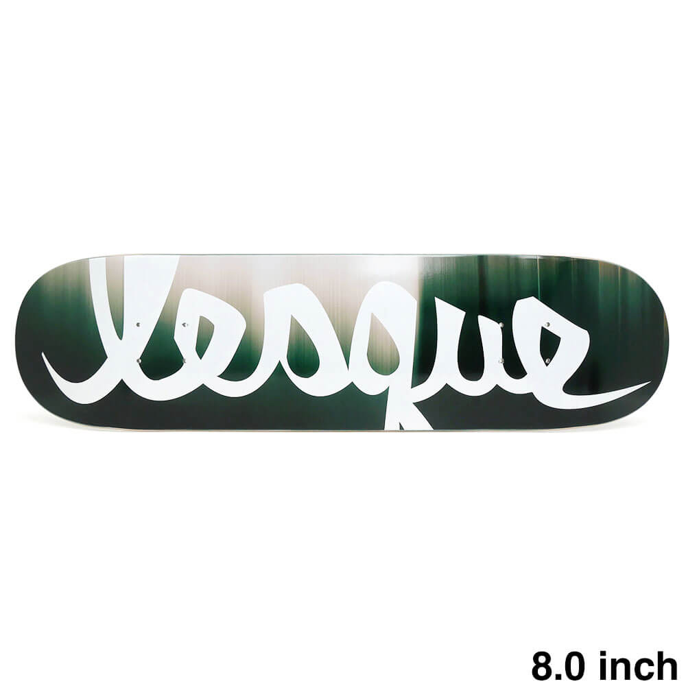 楽天市場】LESQUE DECK レスケ デッキ TEAM LOGO WHITE/NAVY 8.25