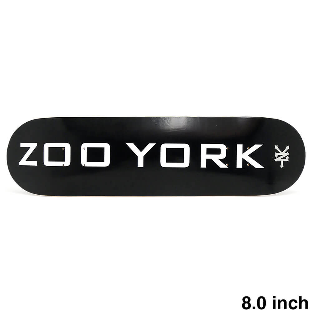 台湾製無地黒デッキテープ付き　ズーヨーク　ZOOYORK 8.0デッキ 台湾製無地黒デッキテープ付き ZOO YORK ズーヨーク8.0デッキ