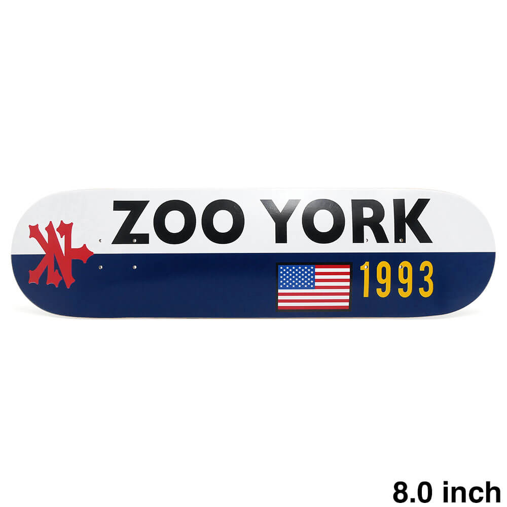 デッキテープ付き！　8.0インチ ZOOYORK スケボー ZOOYORK ズーヨーク スケートボード デッキ 8.0inch