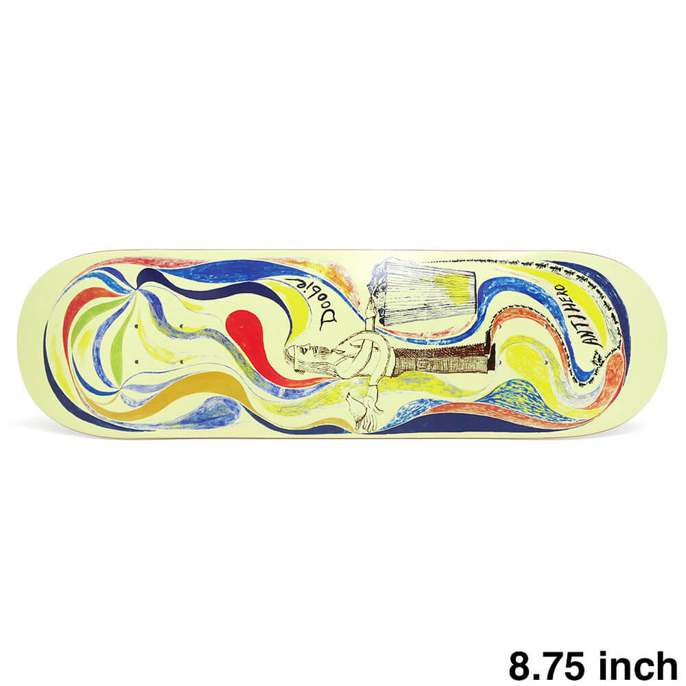 ANTIHERO DECK アンチヒーロー デッキ VICTOR PELLEGRIN（DOOBIE）EXPRESSIONS 8.75 スケートボード スケボー｜スケートボードのCALIFORNIASTREET
