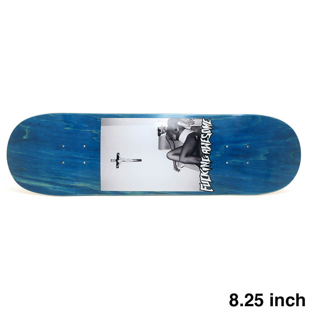 FUCKING AWESOME DECK ファッキンオーサム デッキ TEAM MARY 2026 BLUE STAIN 8.25 SHAPE 2 スケートボード スケボー｜スケートボードのCALIFORNIASTREET