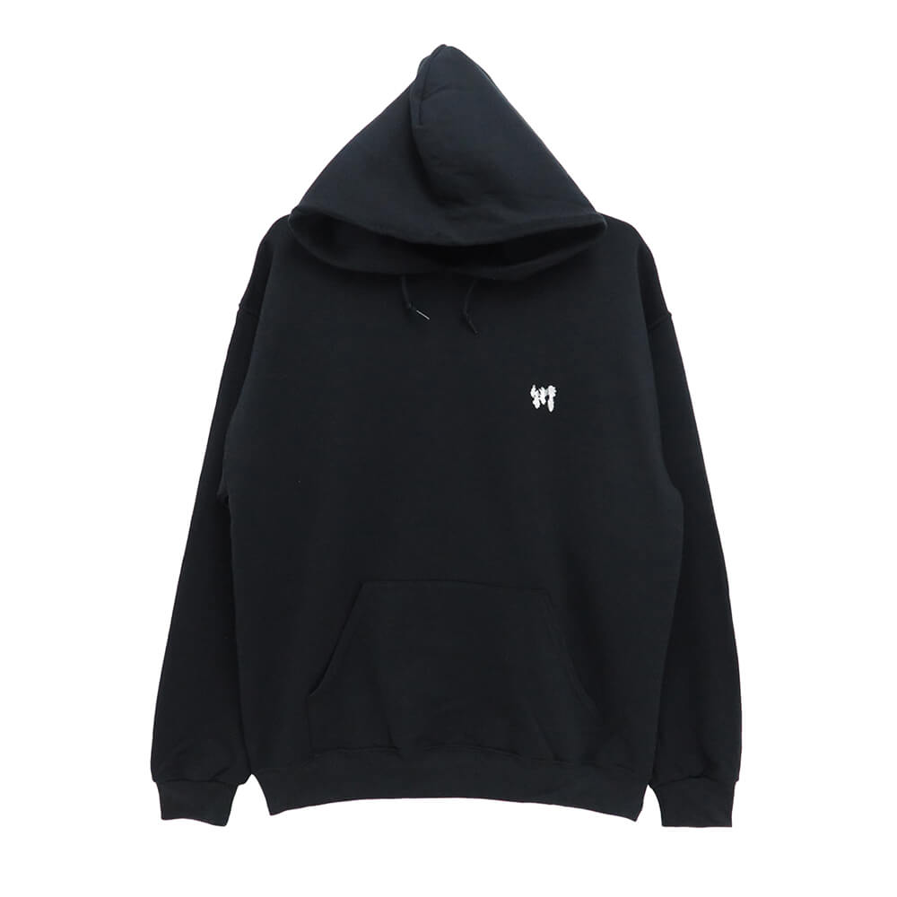 楽天市場】KAWA HOOD 川 パーカー 川 LOGO 1POINT ZIP BLACK/WHITE