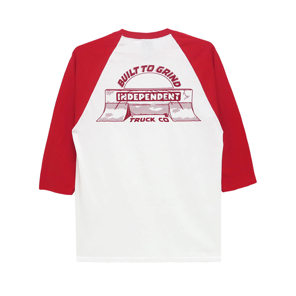 【楽天市場】INDEPENDENT LONG SLEEVE インディペンデント 7分袖Tシャツ BAR-RIER 3/4 SLEEVE