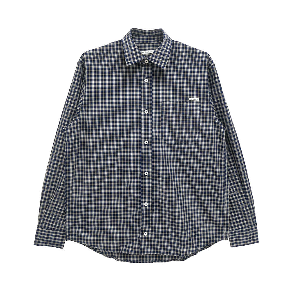 LAST RESORT AB LONG SLEEVE ラストリゾートエービー 長袖シャツ OG NAVY/GREY スケートボード スケボー｜スケートボードのCALIFORNIASTREET