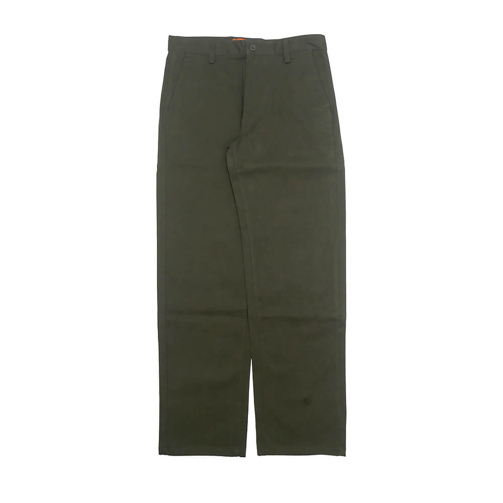 ANTIHERO PANTS アンチ主人公 ズボン下 デニム HECHO POR SKATE DARK OLIVE 滑るゲーム盤 スケボー