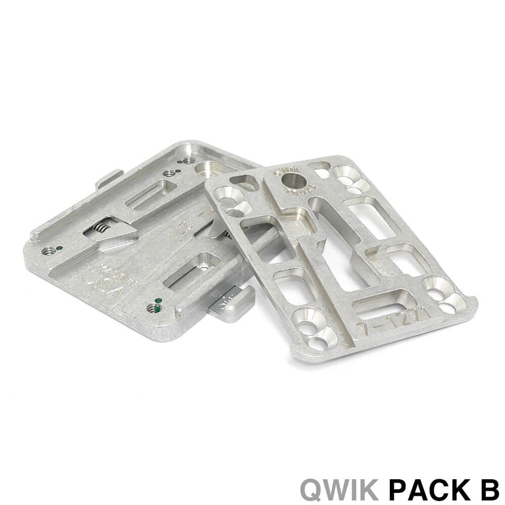 QWIK TRUKS クイックトラックス 一部分 QWIK PACK B（2 DECK \u0026 1SET TRUCKS） 滑るゲーム盤 スケボー