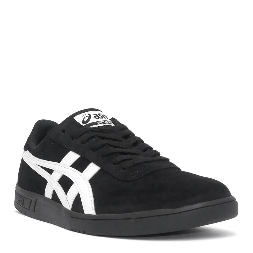 ASICS SKATEBOARDING SHOES アシックススケートボーディング シューズ スニーカー GEL-VICKKA PRO BLACK/BRIGHT WHITE 滑るゲーム盤 スケボー
