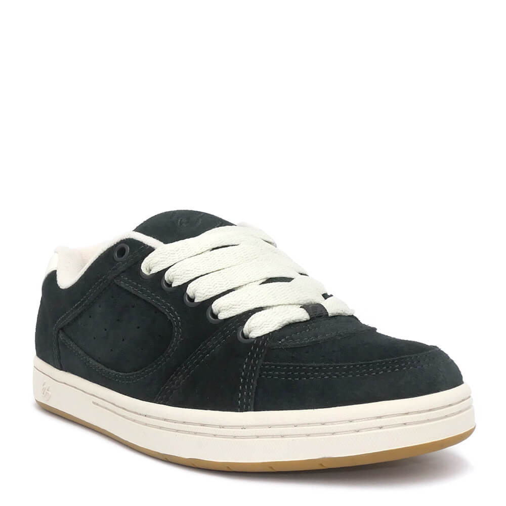 ES SHOES エス シューズ スニーカー 素粒子加速器 ACCEL BLACK/WHITE 滑るゲーム盤 スケボー