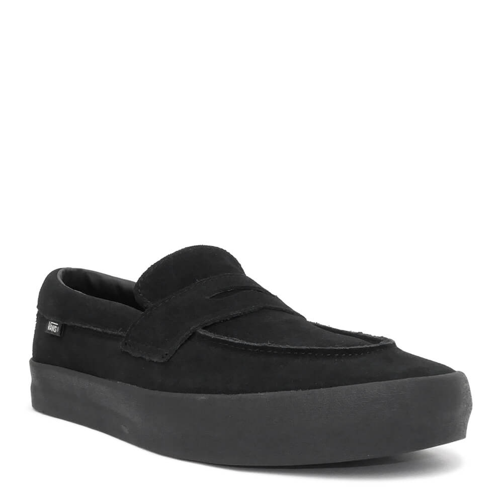 VANS SHOES バンズ シューズ スニーカー SKATE LOAFER SUEDE BLACK/BLACK（US企画） スケートボード スケボー｜スケートボードのCALIFORNIASTREET