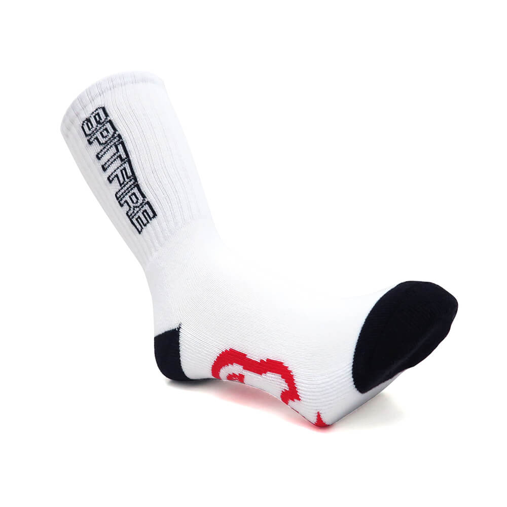 【楽天市場】spitfire Socks スピットファイヤー ソックス 靴下 Classic 87 Bighead Whiteblackred スケートボード スケボー：スケートボードの 7578