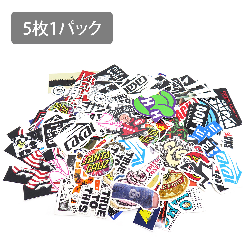 【楽天市場】STICKER PACK ステッカーパック 5枚1パック