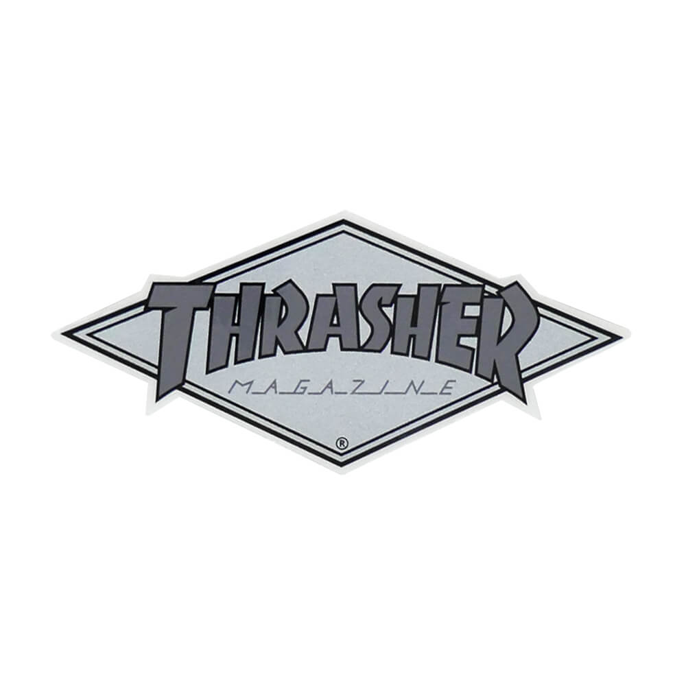 スケートボード スラッシャー ステッカー THRASHER USAモデル スケボー ５５％以上節約