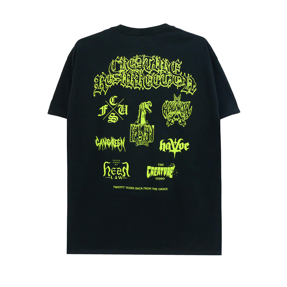 楽天市場】CREATURE T-SHIRT クリーチャー Tシャツ LOGO OUTLINE・24