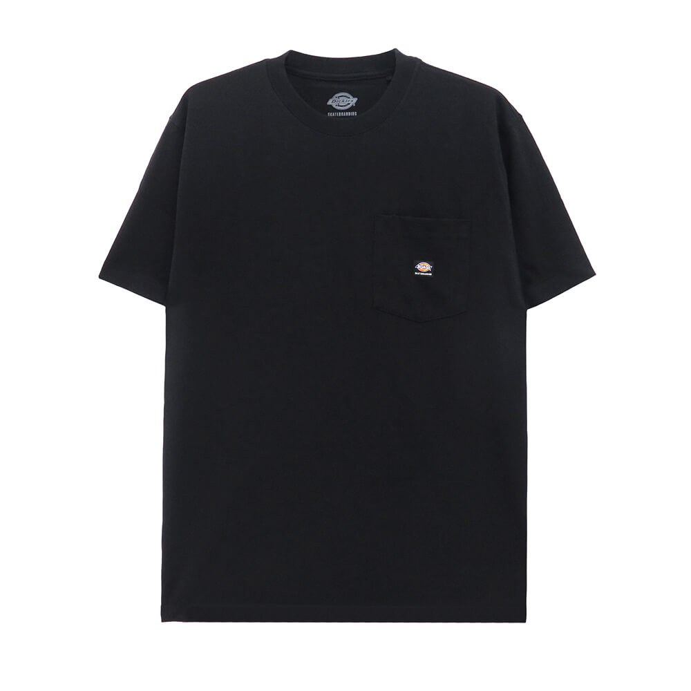Dickies ディッキーズ Tシャツ 黒 Dickies ディッキーズ Tシャツ 半袖 メンズ クルーネック SHORT