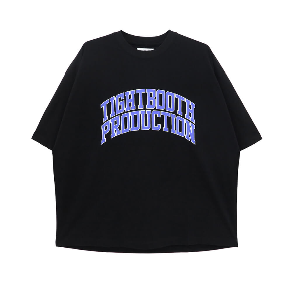 スケートボード TBPR Tshirts te-tbpr-college-bk.jpg