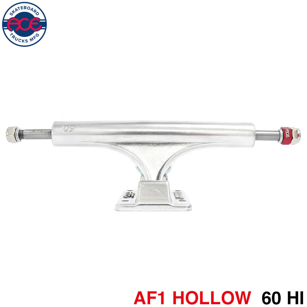 スケートボード ACE TRUCK AF1 Hollow polished 55 Ace AF1 Hollow Polished 55 Skateboard Truck | evo