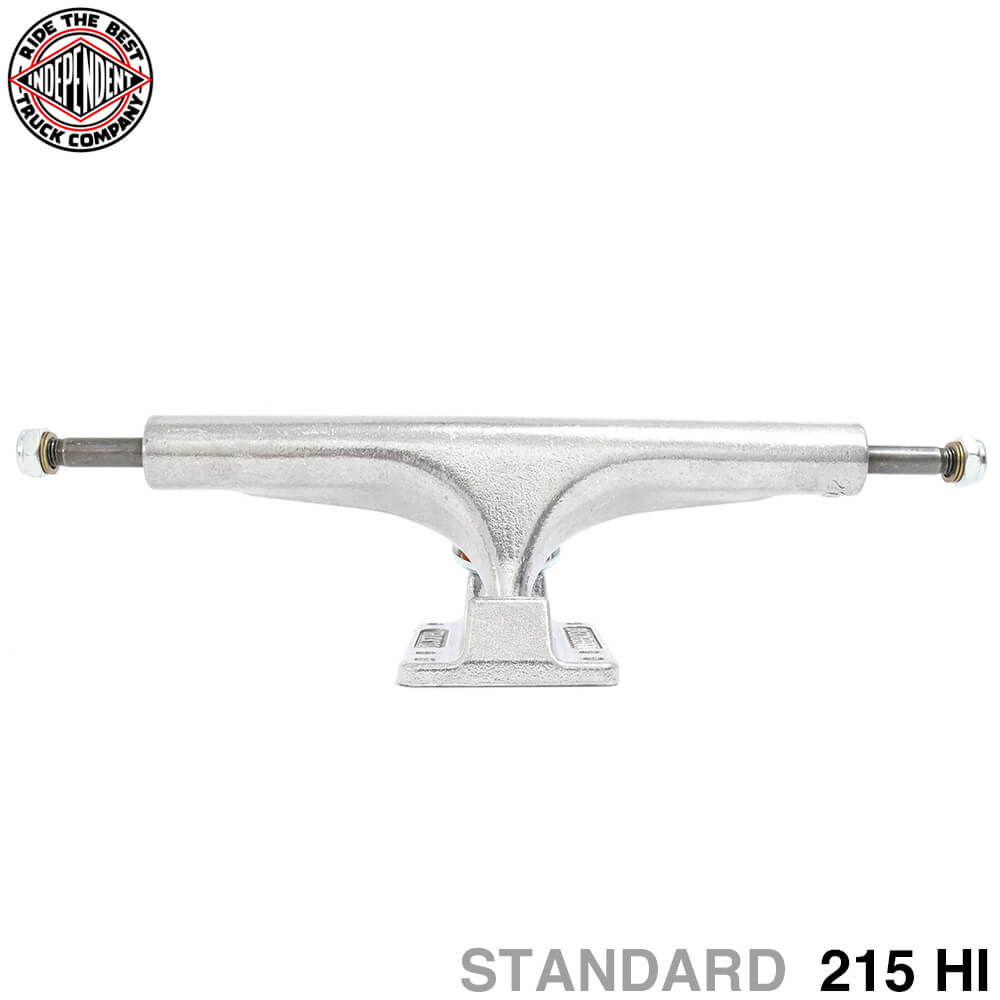INDEPENDENT TRUCK 自営 貨物自動車 STAGE 11 215 HI（STANDARD） しろがね色 6 HOLE BASEPLATE 滑るゲーム盤 スケボー